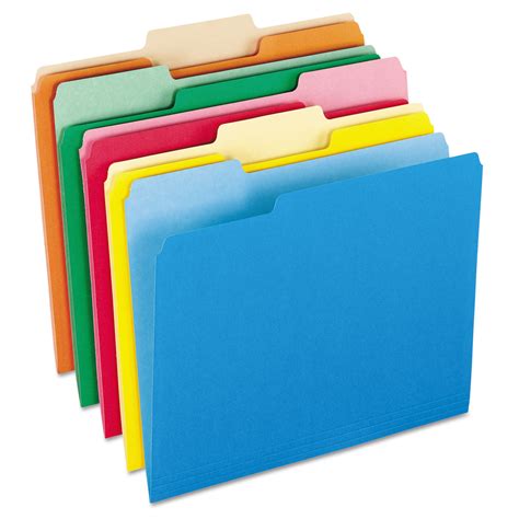 colored file folders  pendaflex pfxasst ontimesuppliescom