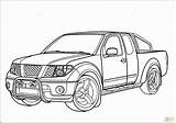 Nissan Coloring Dodge Pages Truck Navara Pickup Drawing F150 Ford Gtr Chevrolet Chevy Camaro Color Ausmalbilder Printable Ram R35 Outline sketch template