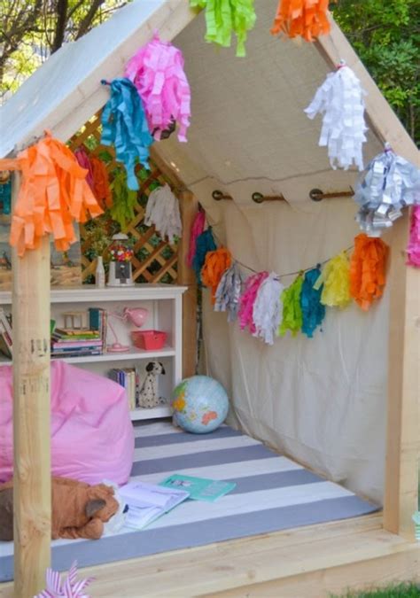 diy outdoor reading nook  kids kidsomania