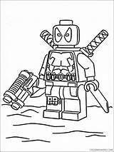 Lego Coloring Printable Pages Coloring4free Marvel Heroes Super Related Posts sketch template