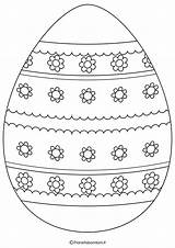Pasqua Uova Sagome Pianetabambini Lavoretti Singolarmente Disegn Istruzioni sketch template
