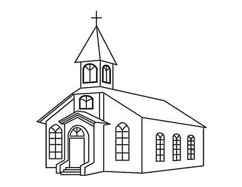 christmas church coloring pages coloring cool