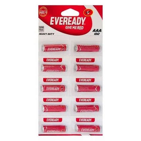 eveready aaa  heavy duty battery  gm voltage   rs pack  delhi