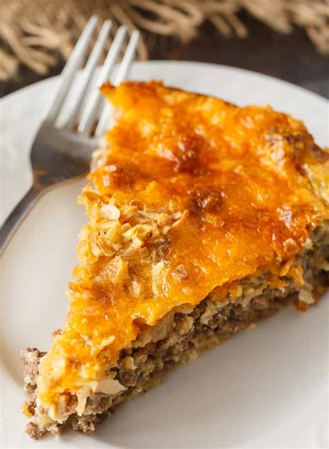 Impossible Cheeseburger Pie Simply Stacie