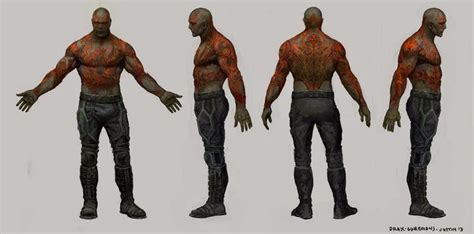 Guardians Of The Galaxy Concept Art Very Different