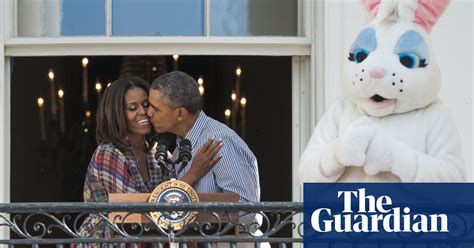 obama and the easter bunny in pictures life and style