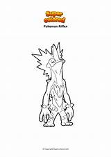 Pokemon Toxtricity Coloriage Supercolored Hattrem sketch template