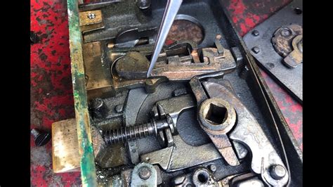 antique corbin mortise lock repair youtube