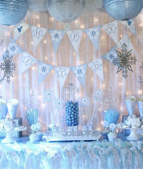 frozen party inspiration bazarika