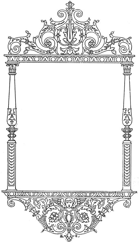 ornate frame clipart