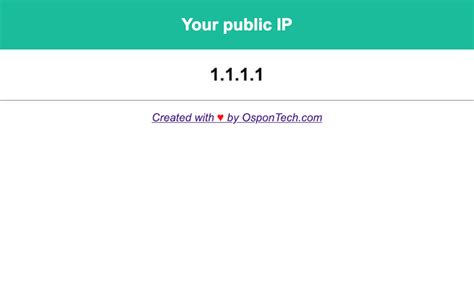 my external ip get your public ip address