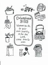 Colossians Coloring V23 sketch template
