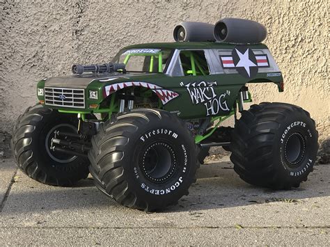 wart hog axial smt monster truck readers ride rc car action