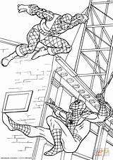 Spiderman Spider Man Villain sketch template