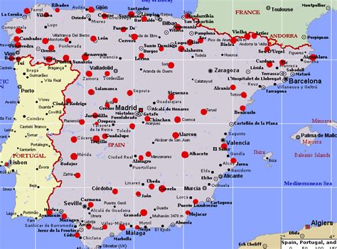 Map Of Spain Map Pictures