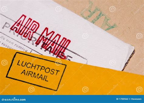 air mail stock photo image  inbox correspondence delivering