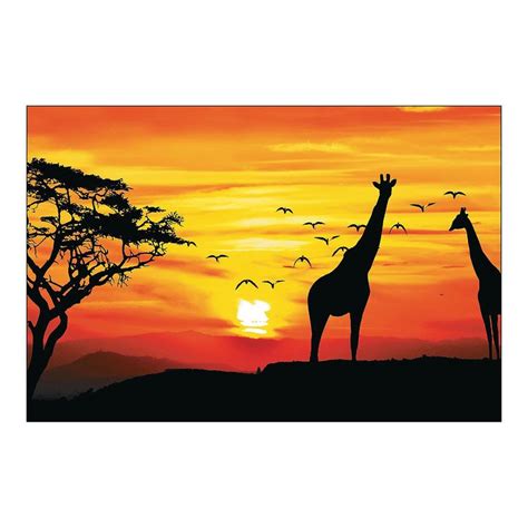African Safari Backdrop Banner