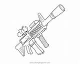 Rifle Scoped Assault sketch template