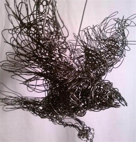 wire bird sculpting canceled gualala arts