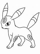 Pokemon Eevee sketch template