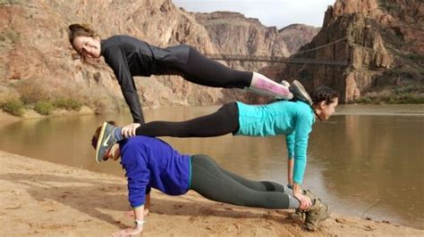 person plank yoga   bottom   grand canyon