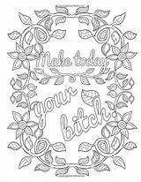 Coloring Pages Adult Kinky Books Printable Color Book Getcolorings Word Bitch Getdrawings Amazon sketch template