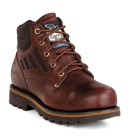 womens georgia cc waterproof steel toe boots dirty sand  work boots  sportsmans guide
