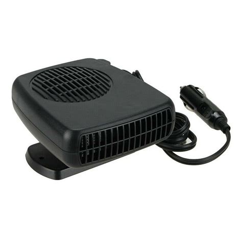 dc car auto portable electric heater heating cooling fan defroster demister  ebay