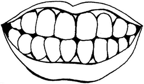 tooth coloring pages printable barry morrises coloring pages