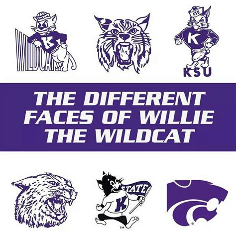 willie wild cats wildcats logo kansas state wildcats