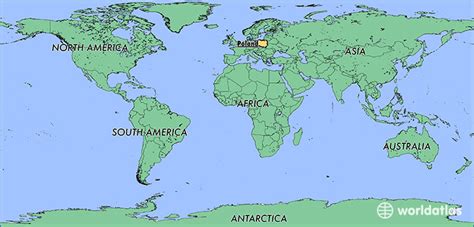 where is poland where is poland located in the world poland map