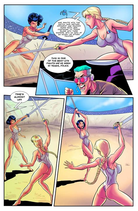 The Giantess Fight Round One Issue 3 Bot Porn Comics