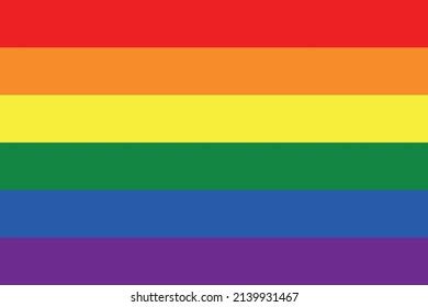 lgbt pride colorful vector flag stock vector royalty