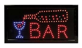 lighted bar sign led neon bar man cave sign business sign  bars bar accessories gifts