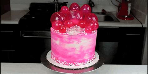 This Pink Bubble Gum Cake Video Is So Damn Satisfying
