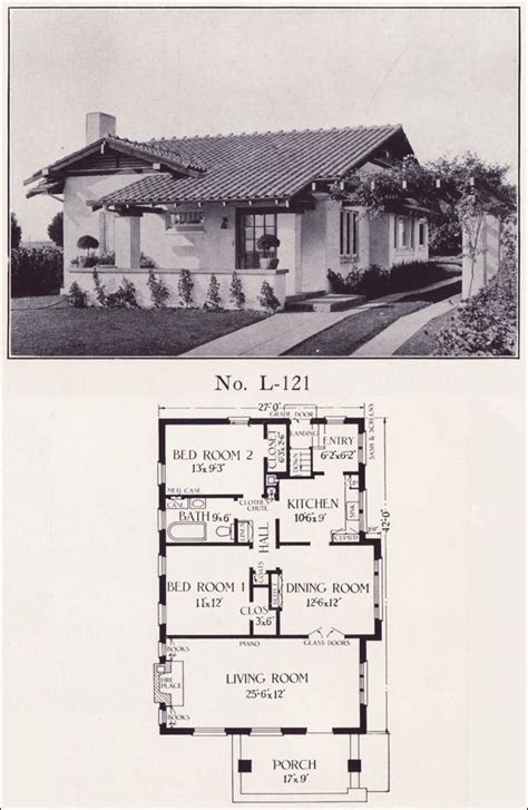 house plans vintage house plans small house plans spanish bungalow spanish style homes