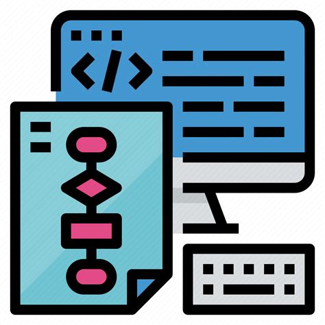 algorithm coding computer programing icon   iconfinder