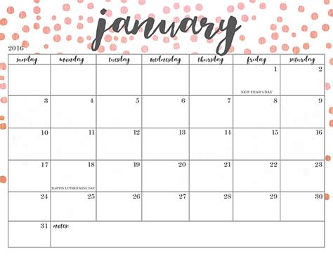 free printable 2016 calendars oh so lovely blog
