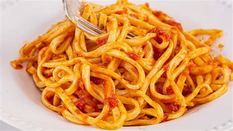 Homemade Spaghetti With Marinara Sauce Recipe Pasta Grannies Recipe