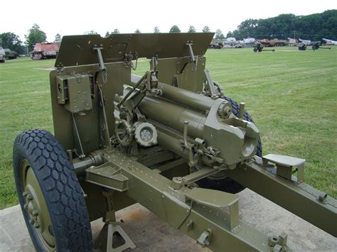 rear view breech markings mm field gun model   iii  carriage  numbered