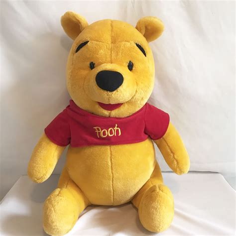 winnie  pooh bear mattel disney plush stuffed animal toy  tall