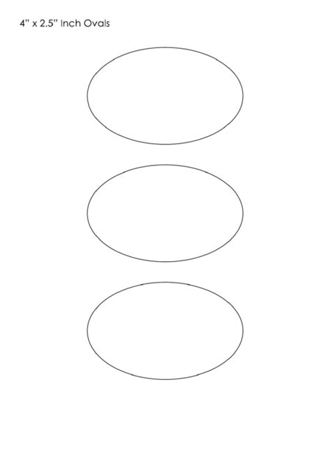 top  oval templates      format