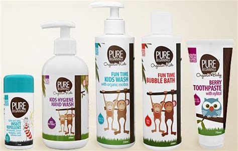 pure beginnings organic skin care package design organic skin care top skin care products