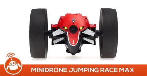 parrot minidrone jumping race rouge test avis drone de