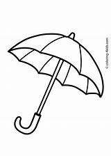 Umbrella Sketch Drawing Coloring Sketches Paintingvalley Kids sketch template
