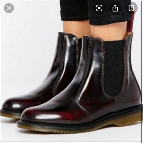 dr martens flora cherry red boots black patent leather boots boots vegan boots