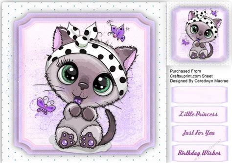 Little Cuttie Kitty 2 Cup998747 1398 Craftsuprint