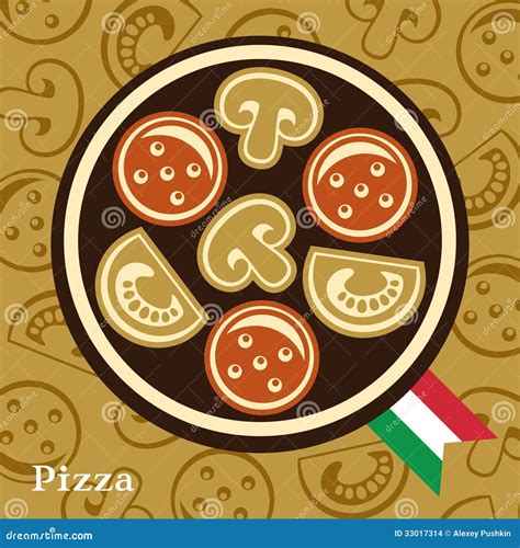 pizza design template stock images image
