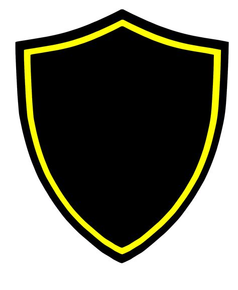 shield shaped logos clipart