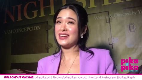 yam concepcion shares the difficulty in acting solo and in horror movie